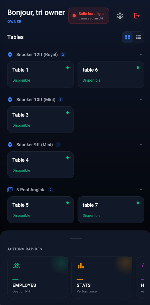 Crown Dashboard App